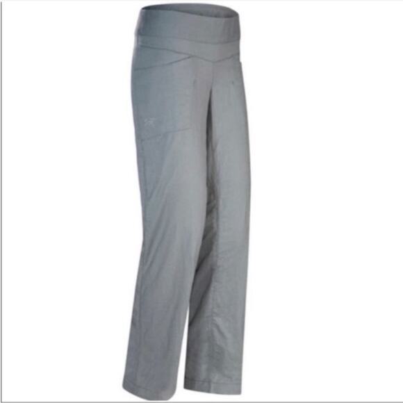Arc'teryx Spadina Lightweight Linen Blend Pants - Grey
- Size Women's 4 - Picture 1 of 11